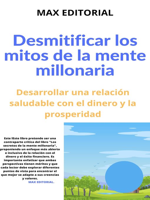Title details for Desmitificar los mitos de la mente millonaria by Max Editorial - Available